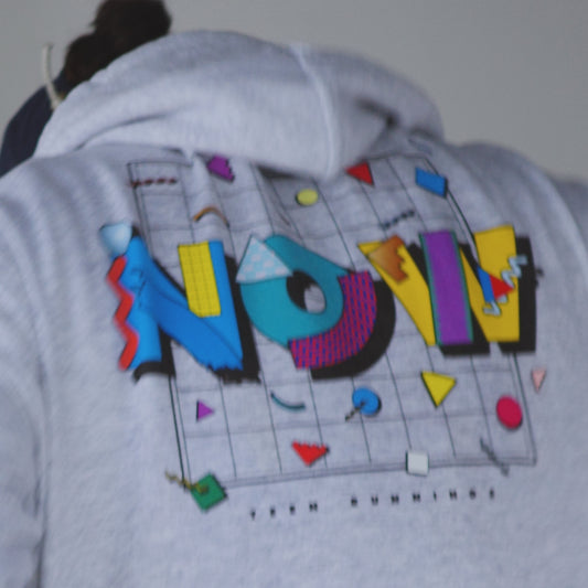 teen runnings "NOW" × ANORAKCLUB 裏起毛 hoodie sweat 長袖 saunacool サウナクール アノラッククラブ