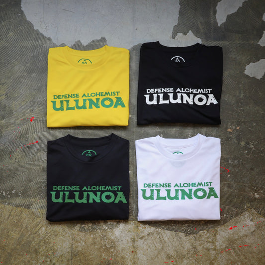 ULUNOA ウルノア "Defense Alchemist" 長袖 dry L/S tee ULUNOA BASE 武拓人 ANORAK CLUB アノラッククラブ