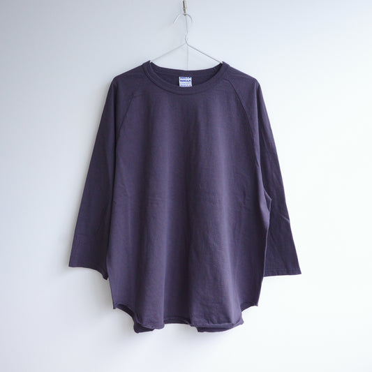 【4カラー再入荷】WALLA WALLA SPORTS 3/4 sleeve baseball tee ワラワラスポーツ