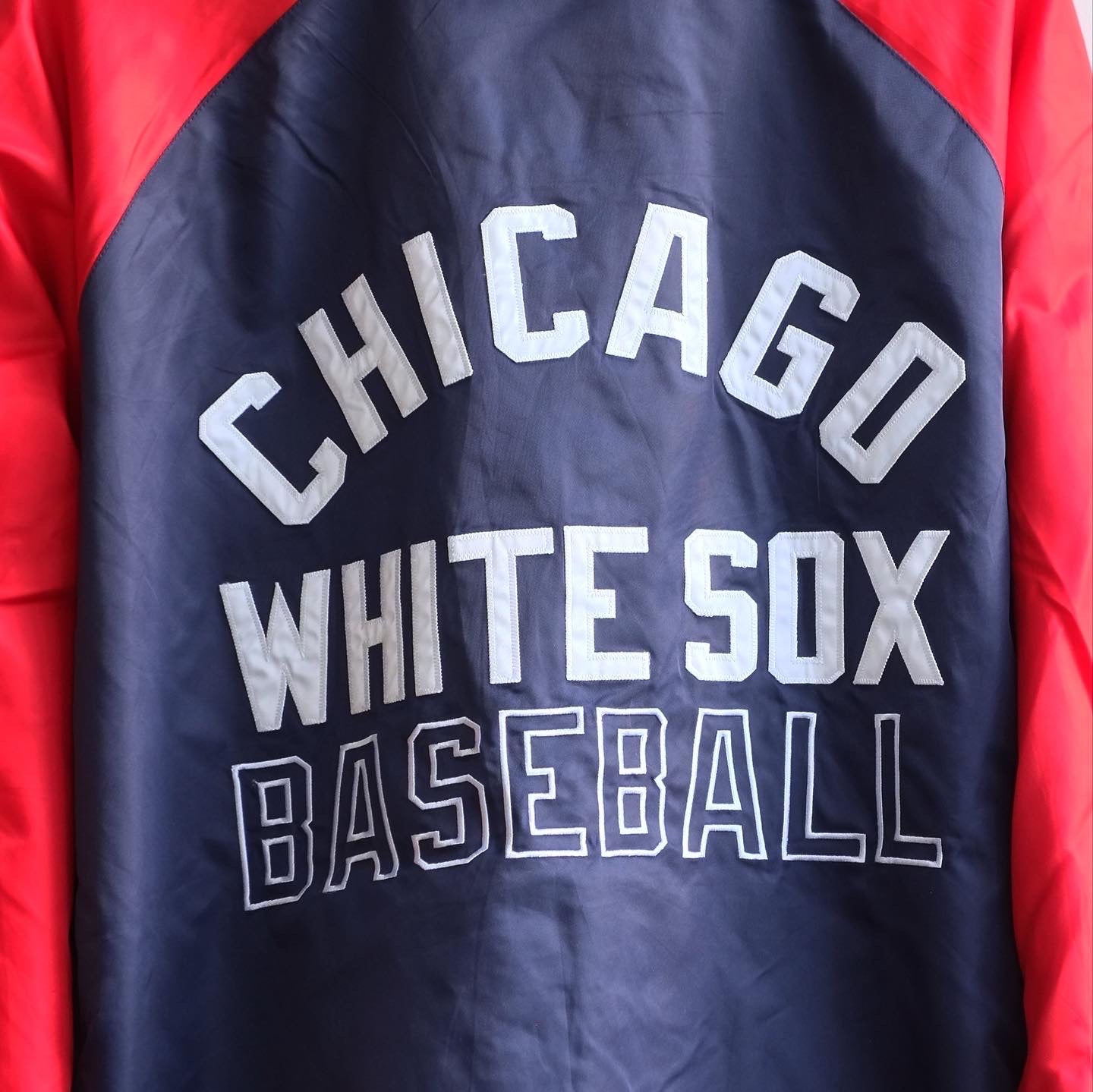 【used】STARTER スターター WHITESOX ホワイトソックス コーチジャケット