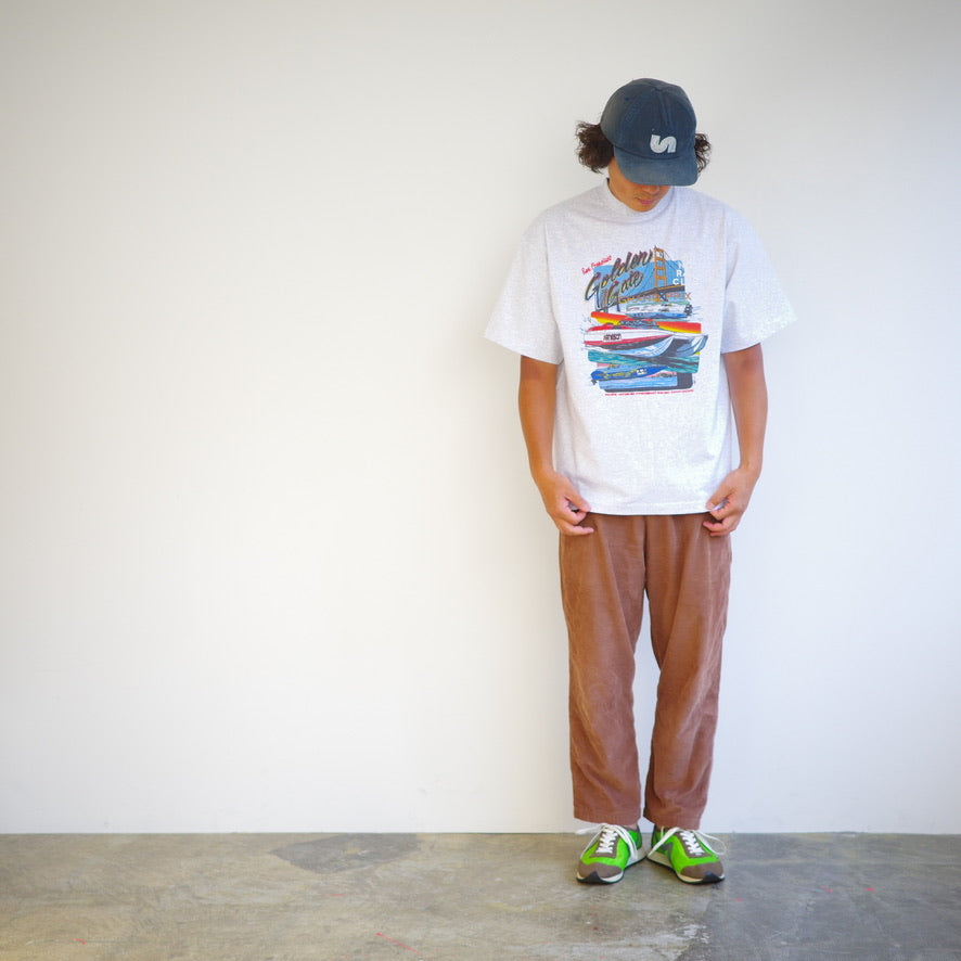 Soglia × ANORAK CLUB 7オンス "San Francisco サンフランシスコ" tee アノラッククラブ ソリア