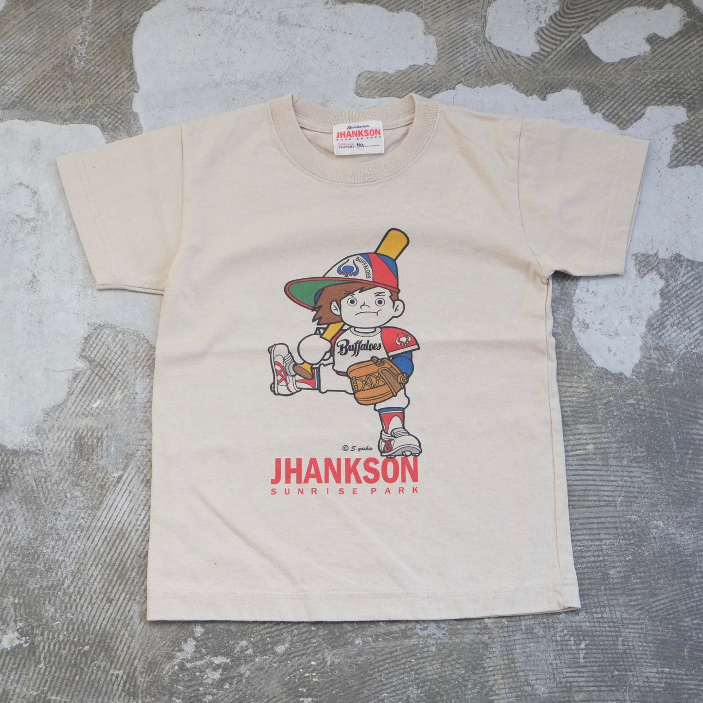2025 "バファくん"スタンダード&サウスポー tee 近鉄 バファローズ JHANKSON ジャンクソン オリックス