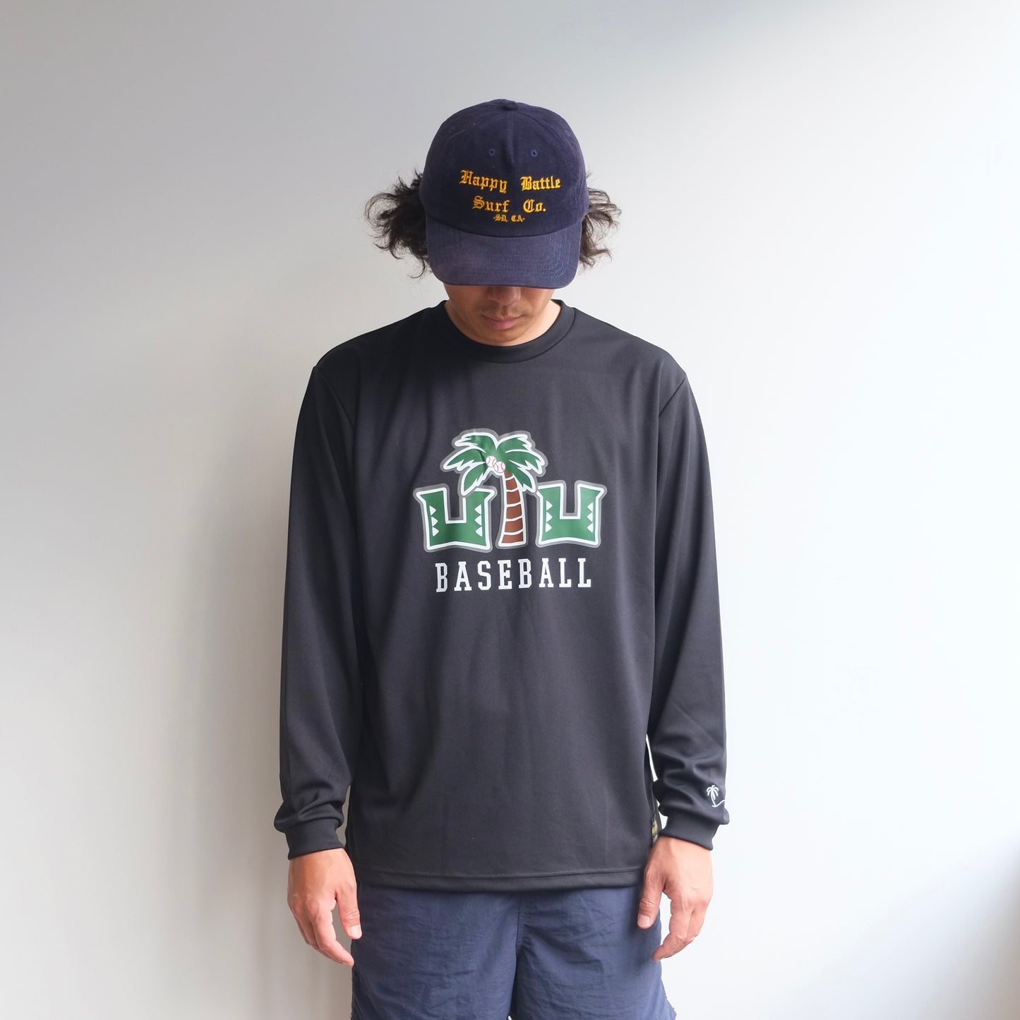 ULUNOA ウルノア 長袖 ドライ Tee "ulu baseball" × JHANKSON ジャンクソン Tシャツ long sleeve dry tee 【FLiP別注】