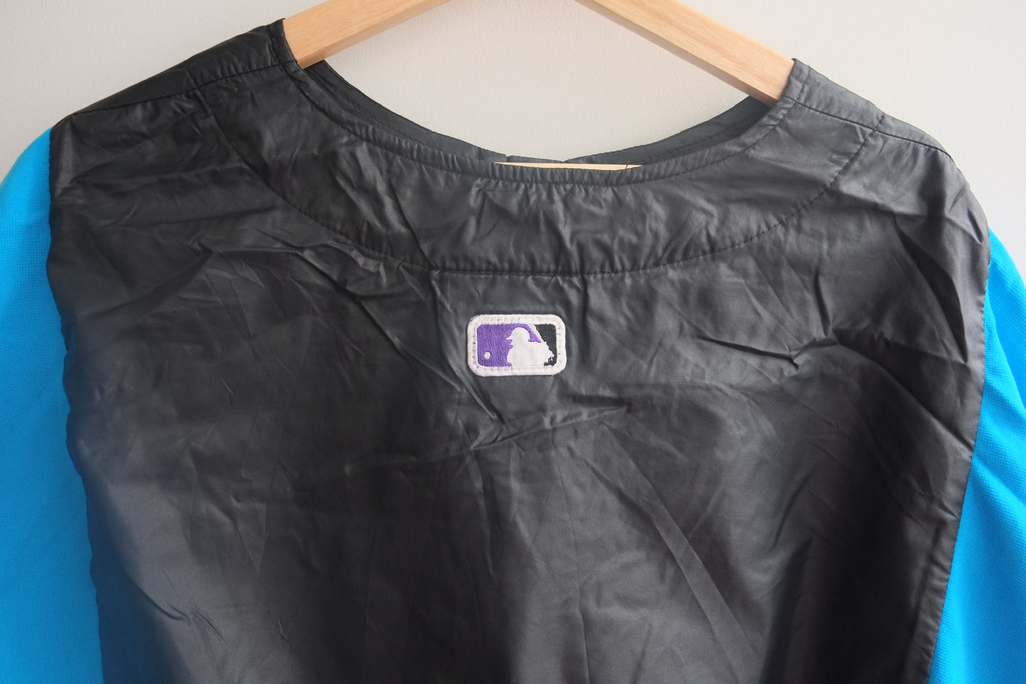 【used】 STARTER スターター TAMPABAY RAYS L/S batting jacket タンパベイ レイズ