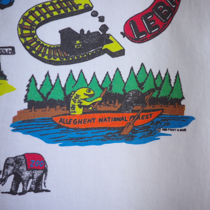 Soglia × ANORAK CLUB 7オンス "PENNSYLVANIA ペンシルバニア" tee アノラッククラブ ソリア