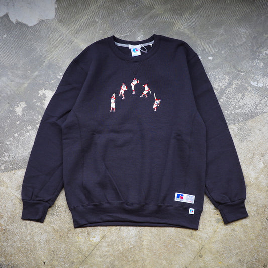 TAMANIWA "USA BASEBALL" sweatshirt with brushed lining