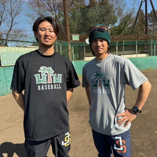 ULUNOA "ulu baseball" × JHANKSON dry tee JHANKSON