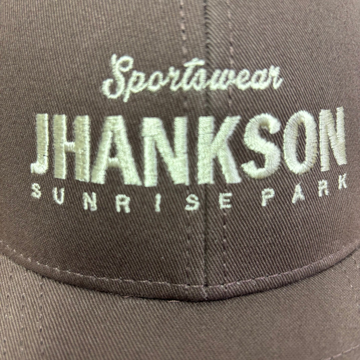 JHANKSON Sportswear "JHANKSON"-SUNRISE PARK- Logo CAP