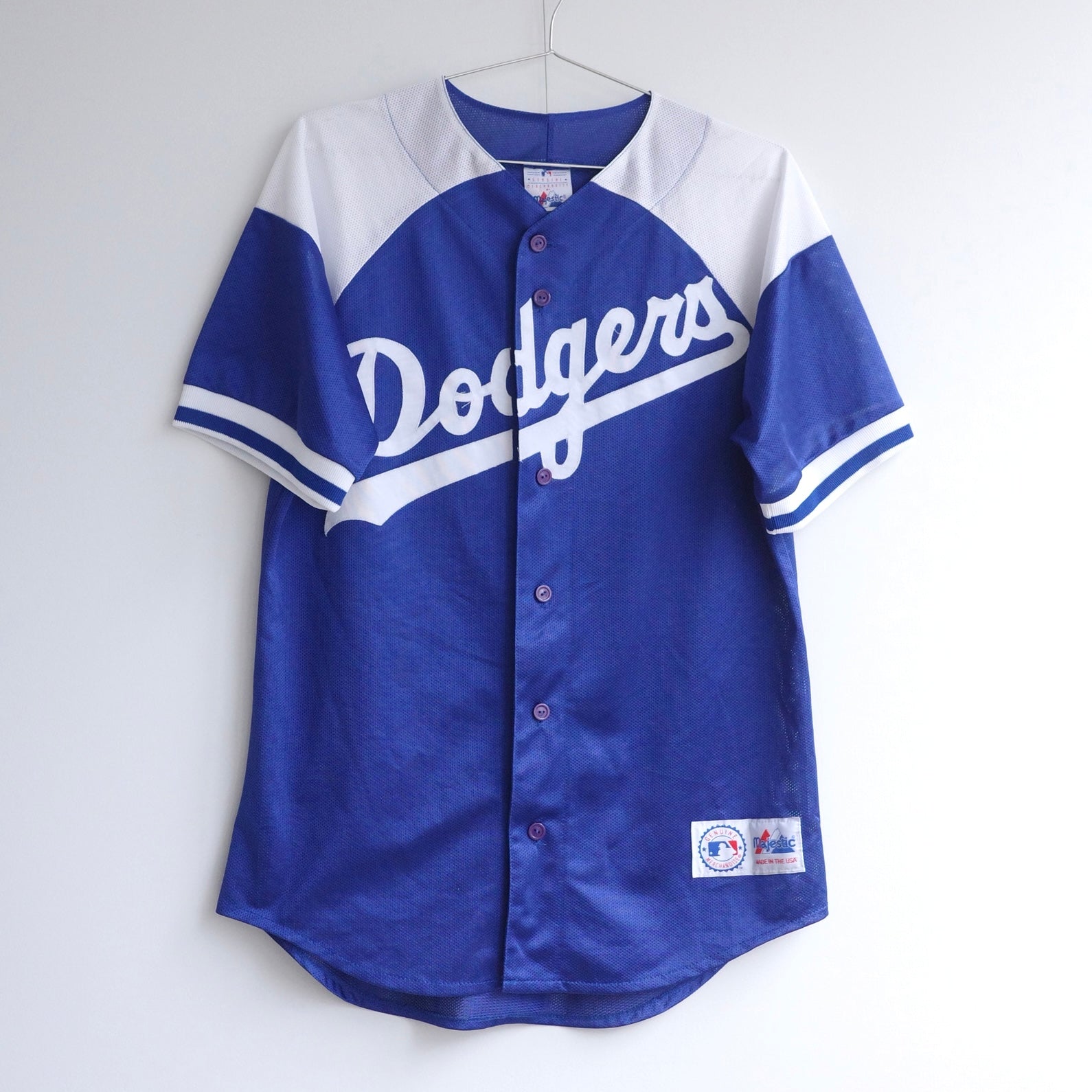 vintage / Dodgers NOMO 16 Majestic製 replica jersey made in USA 0226-07