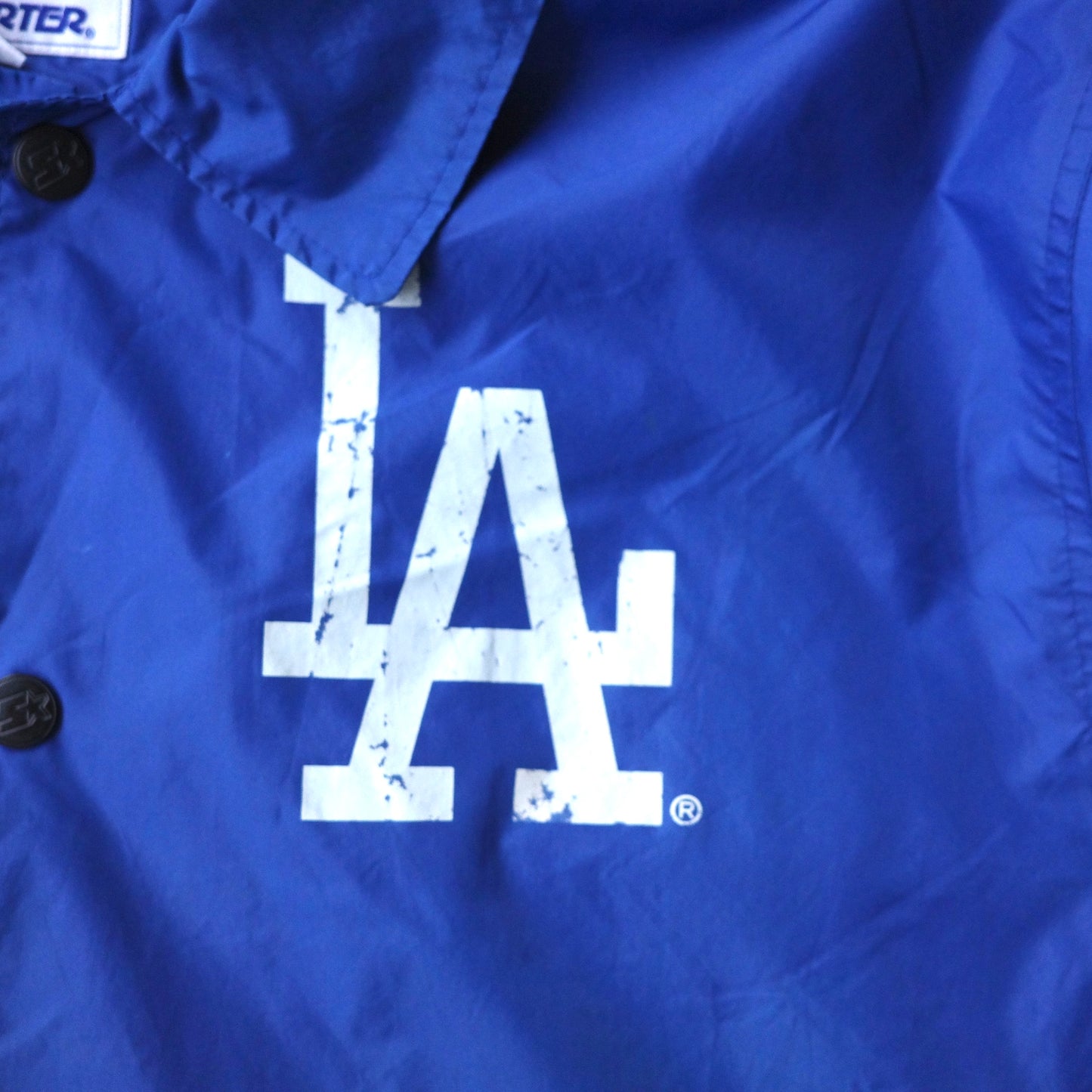 【USED】STARTER スターター ドジャース LOS ANGELS DODGERS コーチジャケット mike piazza ピアッザ ピアザ