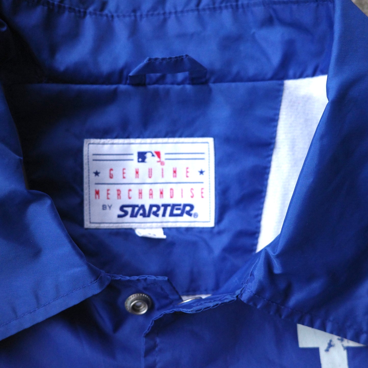 【USED】STARTER スターター ドジャース LOS ANGELS DODGERS コーチジャケット mike piazza ピアッザ ピアザ