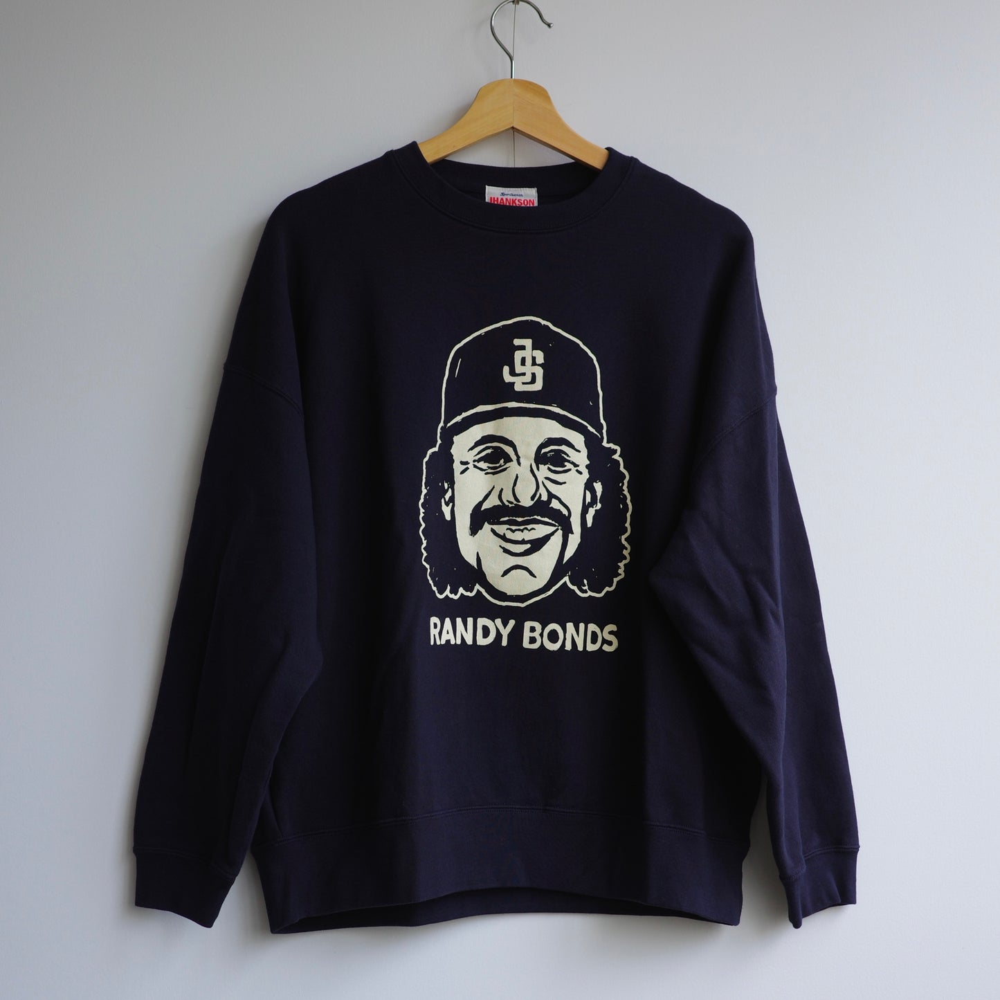 JHANKSON "RANDY BONDS" sweat, fleece-lined sweatshirt, Randy Bonds