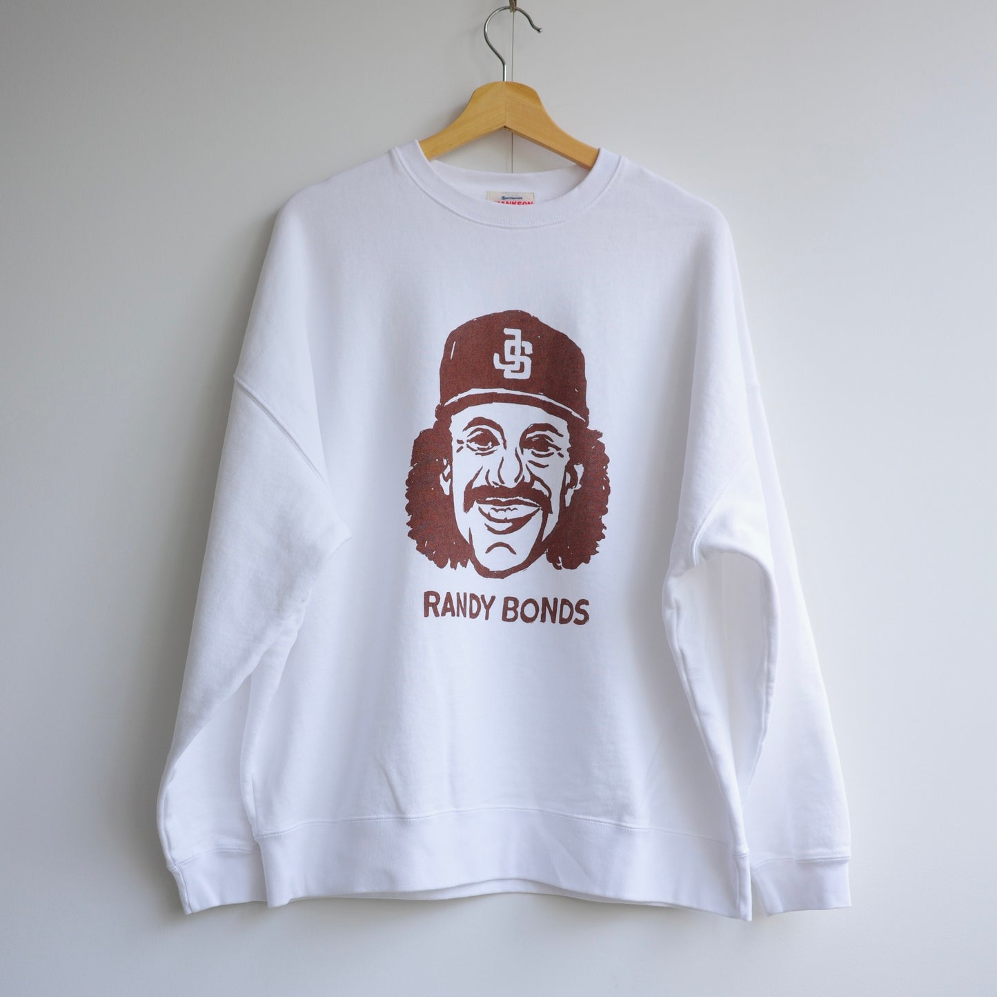 JHANKSON "RANDY BONDS" sweat, fleece-lined sweatshirt, Randy Bonds