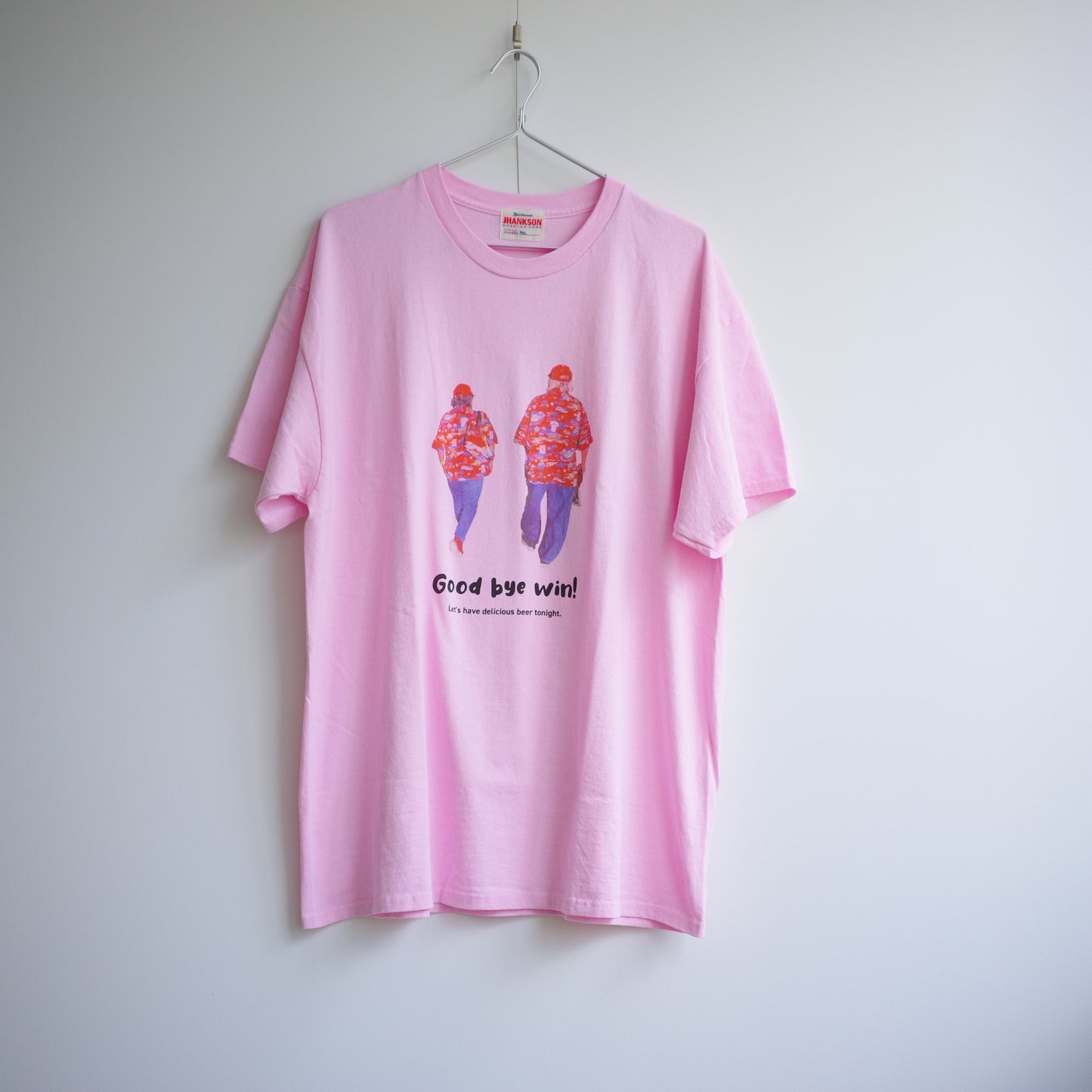 JHANKSON "GOOD BYE WIN! " photo short sleeve tee T-shirts T-shirts