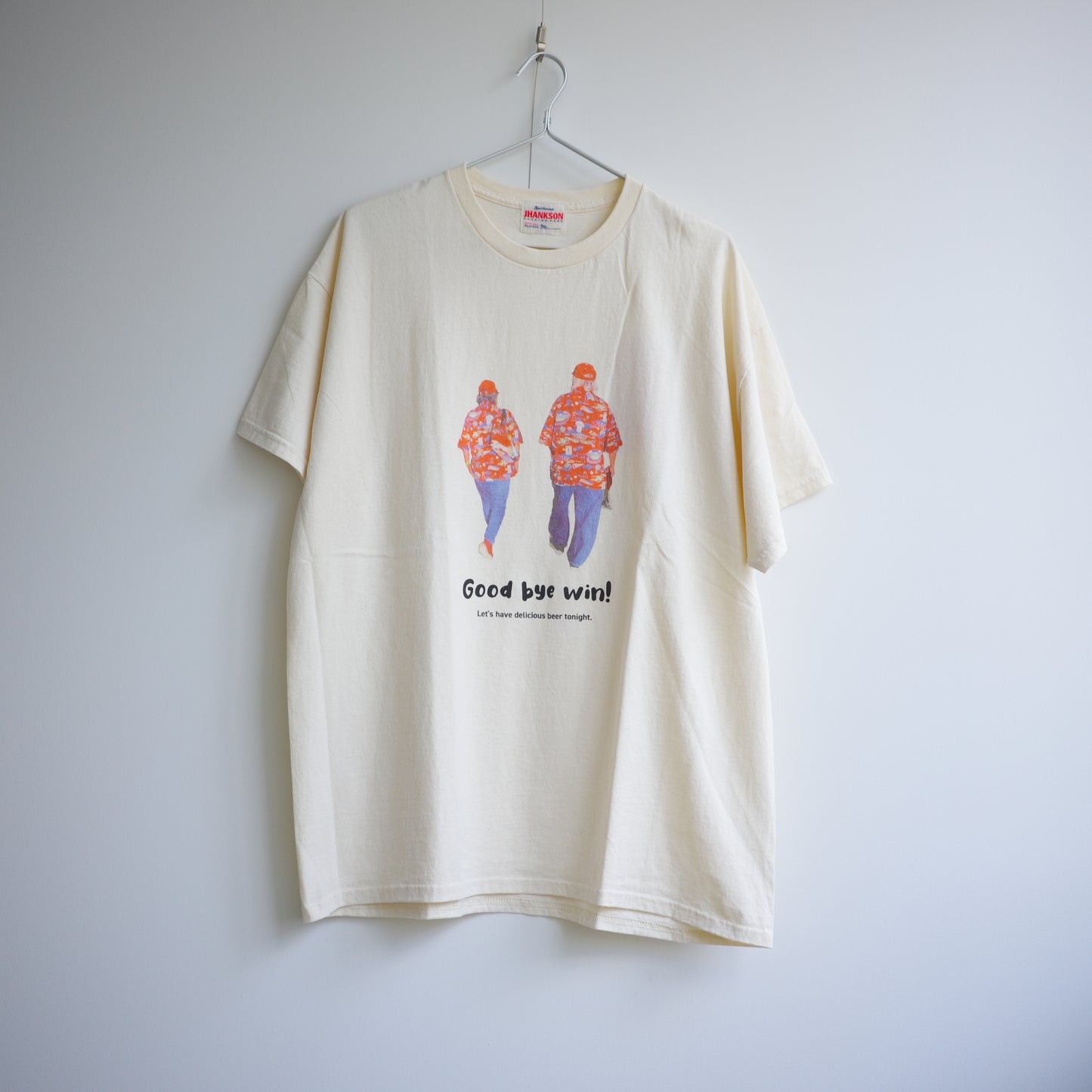 JHANKSON "GOOD BYE WIN! " photo short sleeve tee T-shirts T-shirts