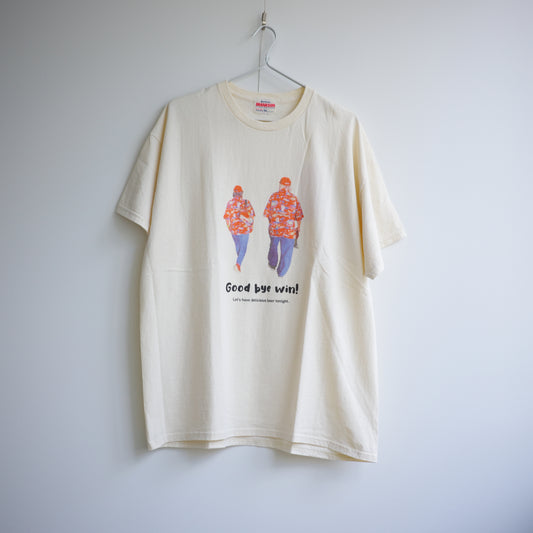 JHANKSON "GOOD BYE WIN! " photo short sleeve tee T-shirts T-shirts