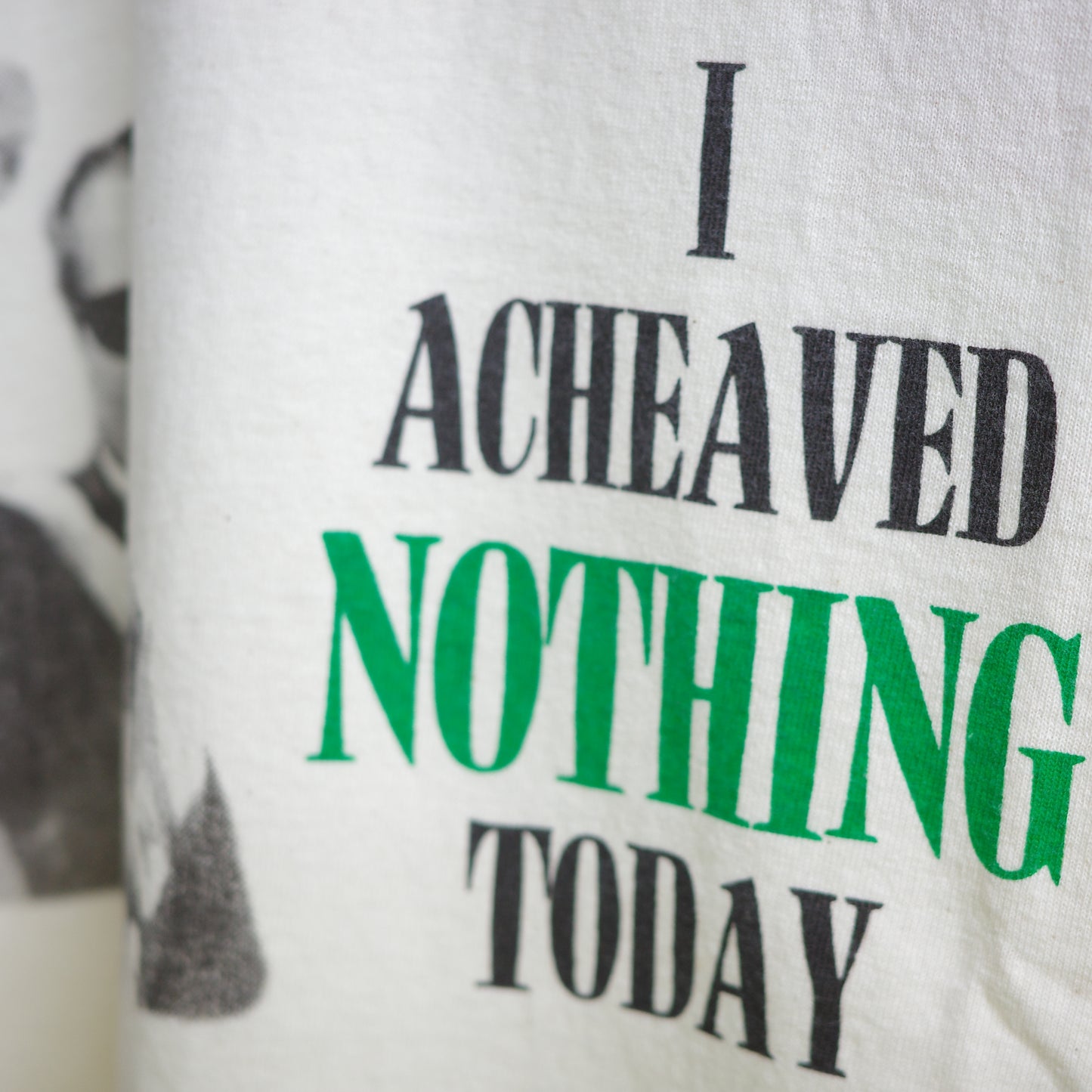 JHANKSON "NOTHING TODAY" short sleeve tee T-shirts