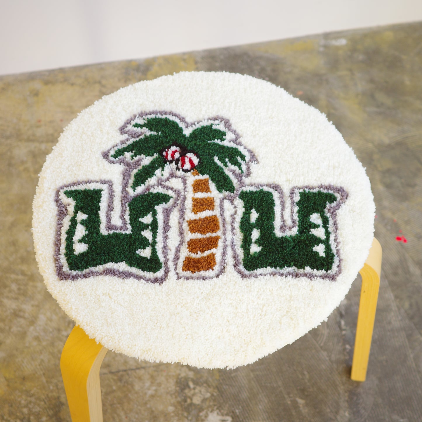 "ulu baseball" rag rug mat