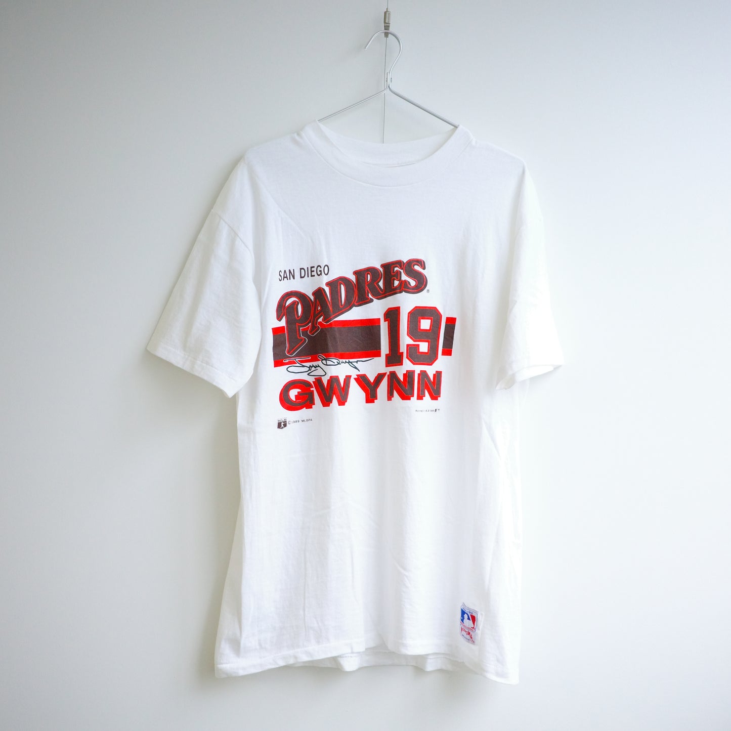【vintage】SANDIEGO PADRES tonny gwynn 19 tee MLB