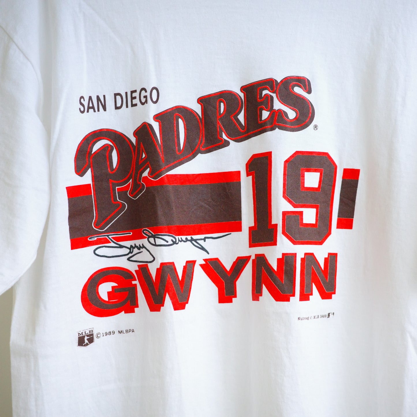 【vintage】SANDIEGO PADRES tonny gwynn 19 tee MLB