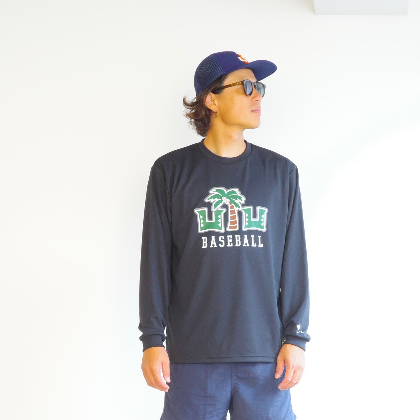 ULUNOA ウルノア 長袖 ドライ Tee "ulu baseball" × JHANKSON ジャンクソン Tシャツ long sleeve dry tee 【FLiP別注】