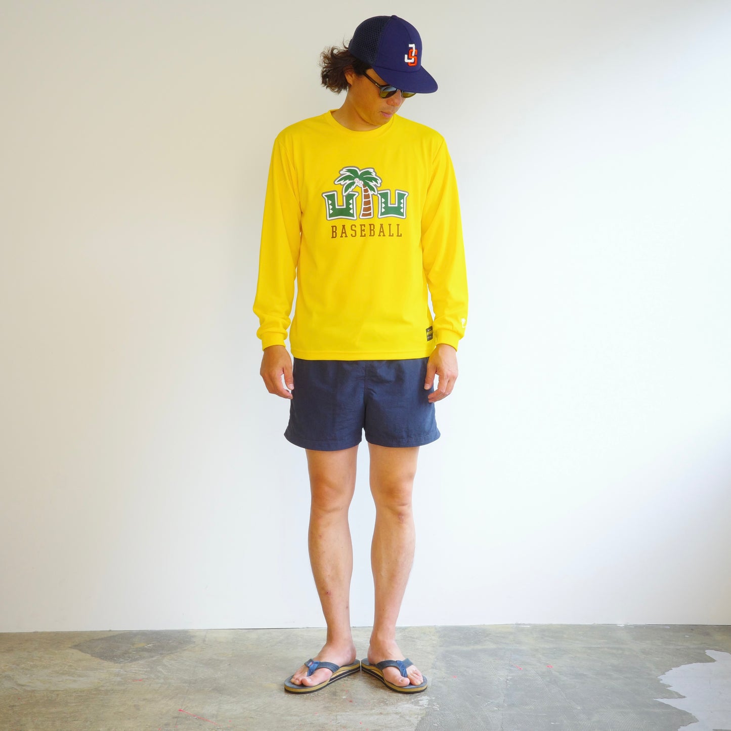 ULUNOA ウルノア 長袖 ドライ Tee "ulu baseball" × JHANKSON ジャンクソン Tシャツ long sleeve dry tee 【FLiP別注】