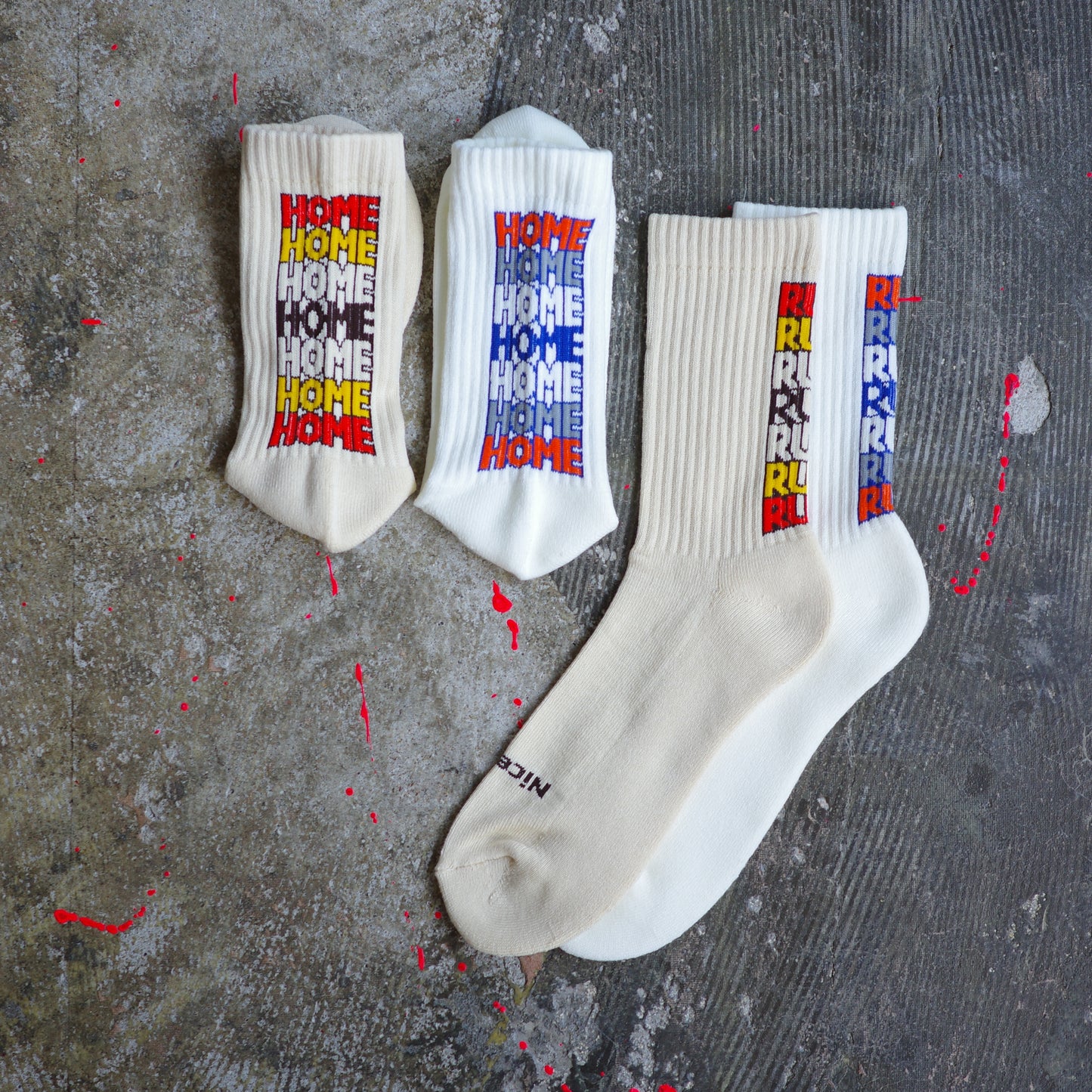 ROSTER SOX ロスターソックス " HOME RUN " SOCKS ソックス