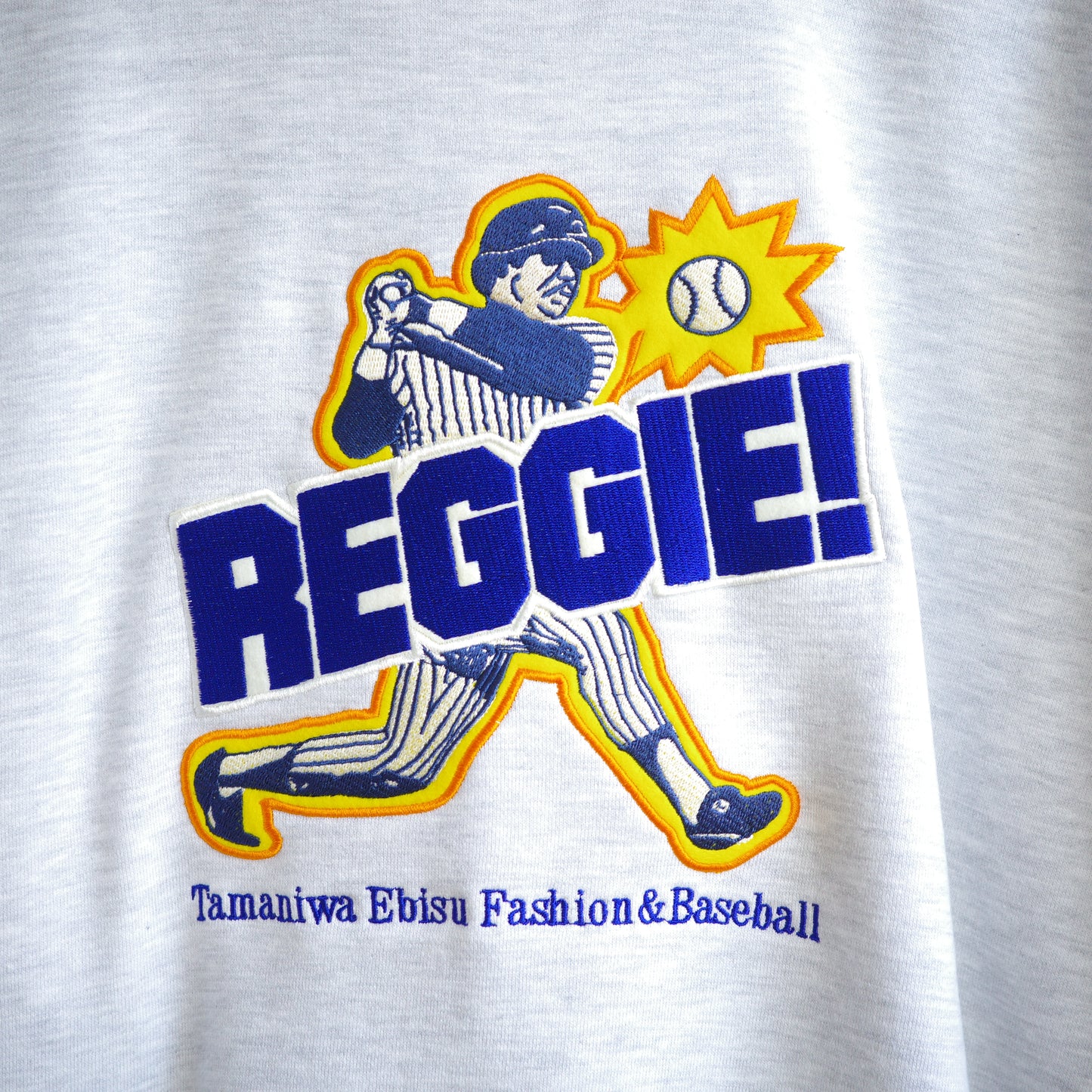 TAMANIWA "REGGIE!" sweatshirt with fleece lining TAMANIWA