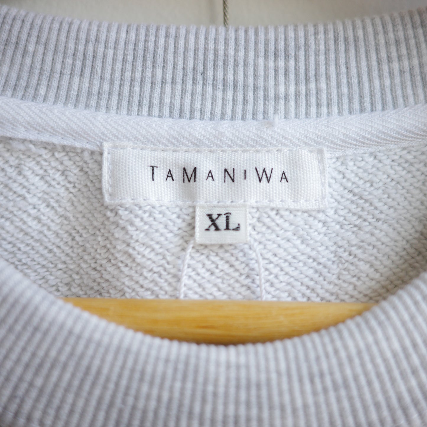 TAMANIWA "REGGIE!" sweatshirt with fleece lining TAMANIWA