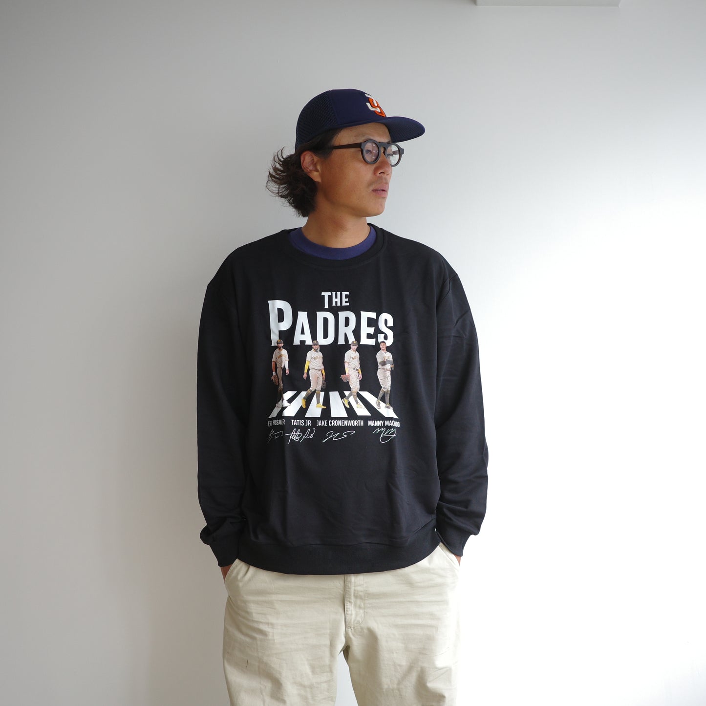 PADRES パドレス sweat "THE PADRES" SANDIEGO PADRES
