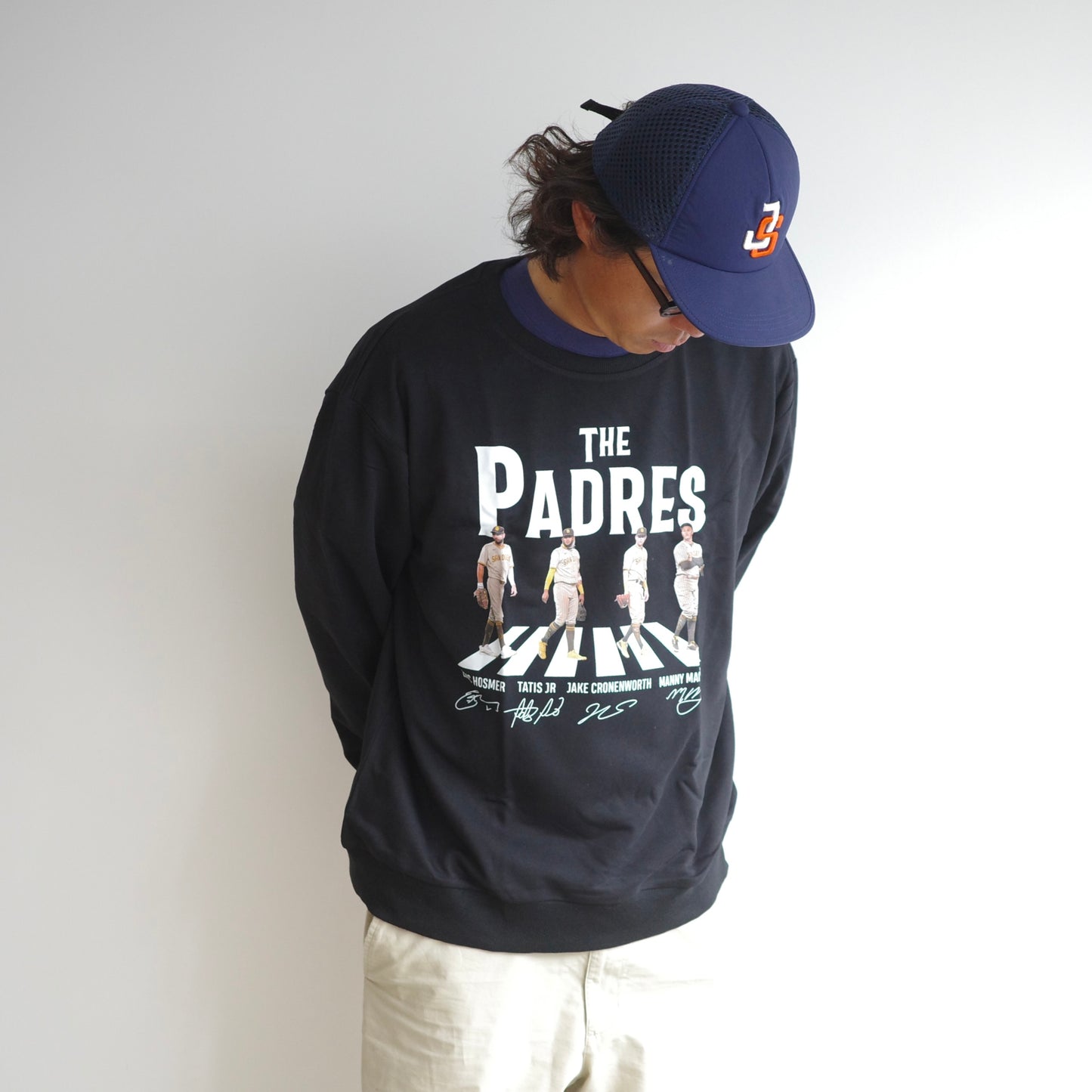 PADRES パドレス sweat "THE PADRES" SANDIEGO PADRES