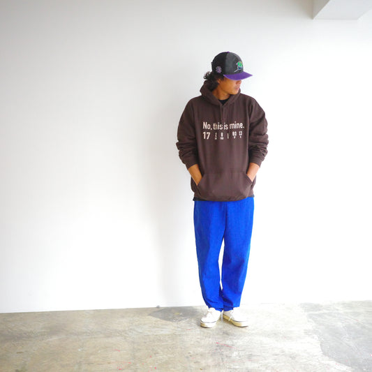 JHANKSON ジャンクソン " No, this is mine. " hoody sweat 裏起毛 フーディー スウェット