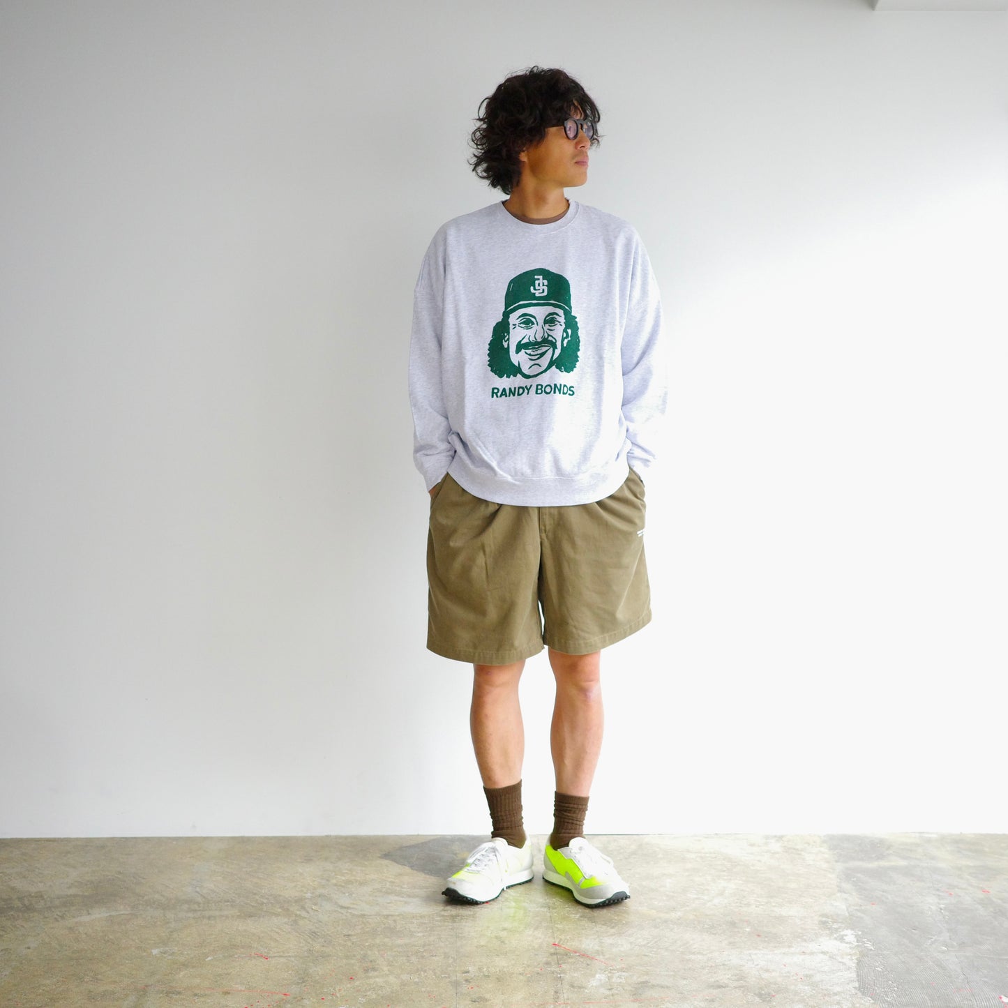 JHANKSON "RANDY BONDS" sweat, fleece-lined sweatshirt, Randy Bonds