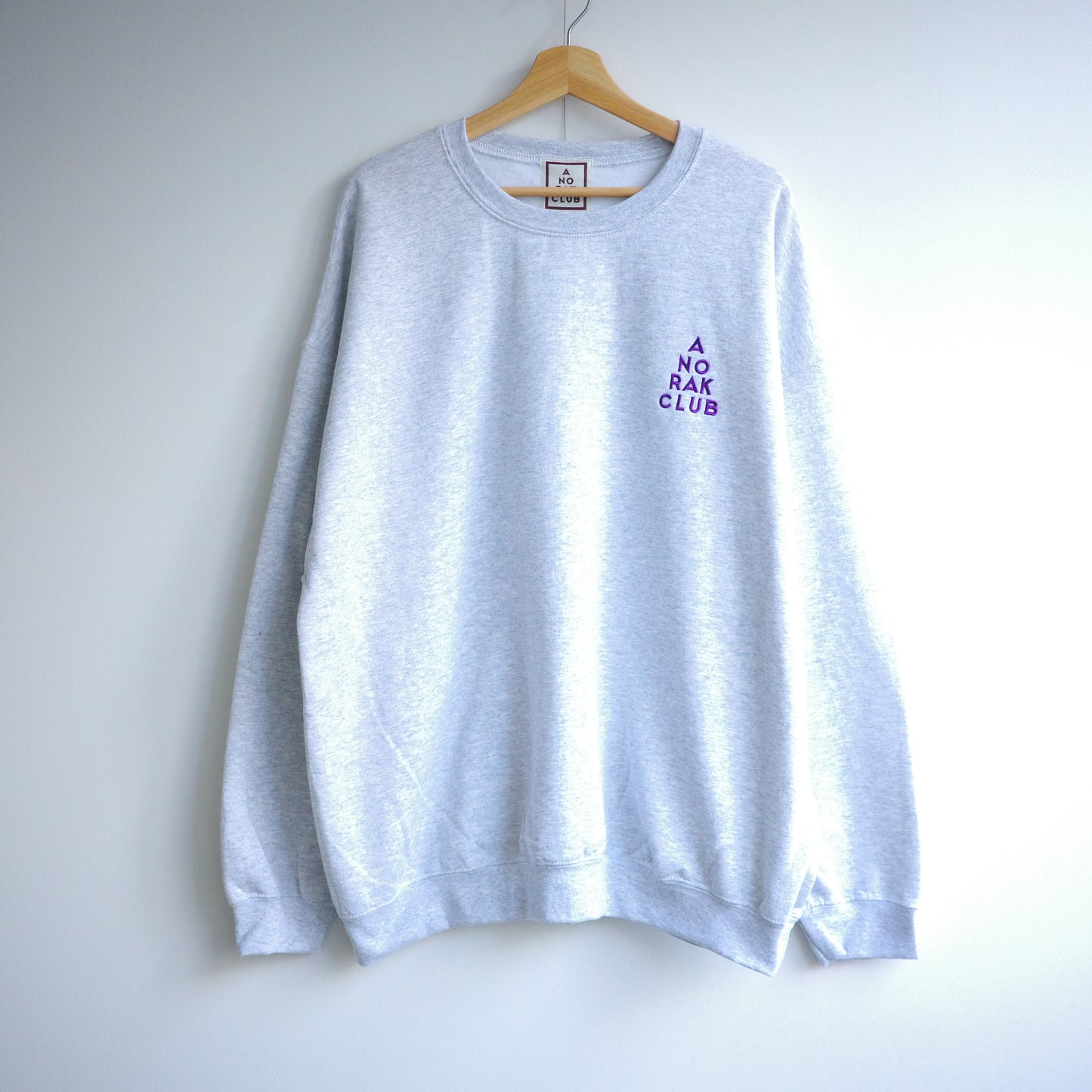 ANORAKCLUB アノラッククラブ 裏起毛 sweat クルーネック スウェット