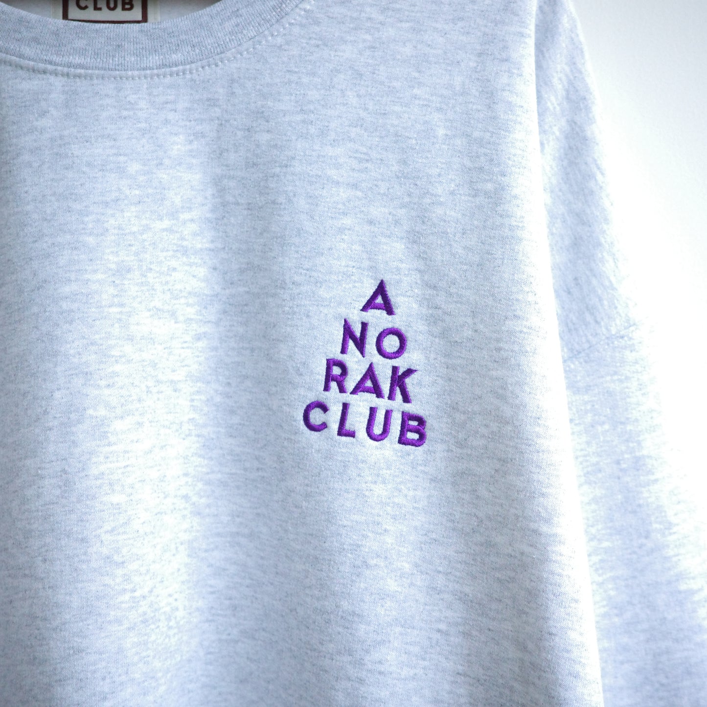 ANORAKCLUB アノラッククラブ 裏起毛 sweat クルーネック スウェット