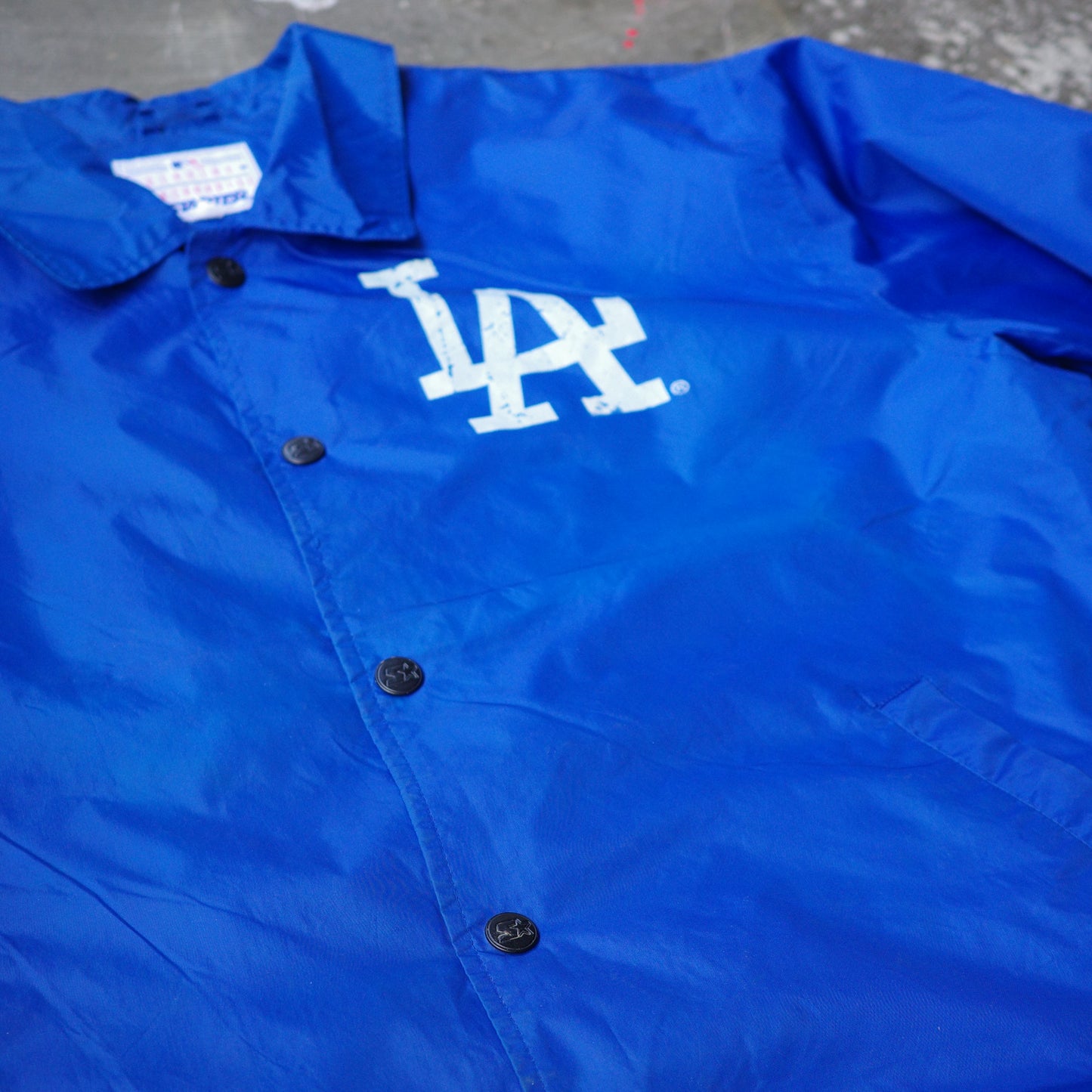 【USED】STARTER スターター ドジャース LOS ANGELS DODGERS コーチジャケット mike piazza ピアッザ ピアザ