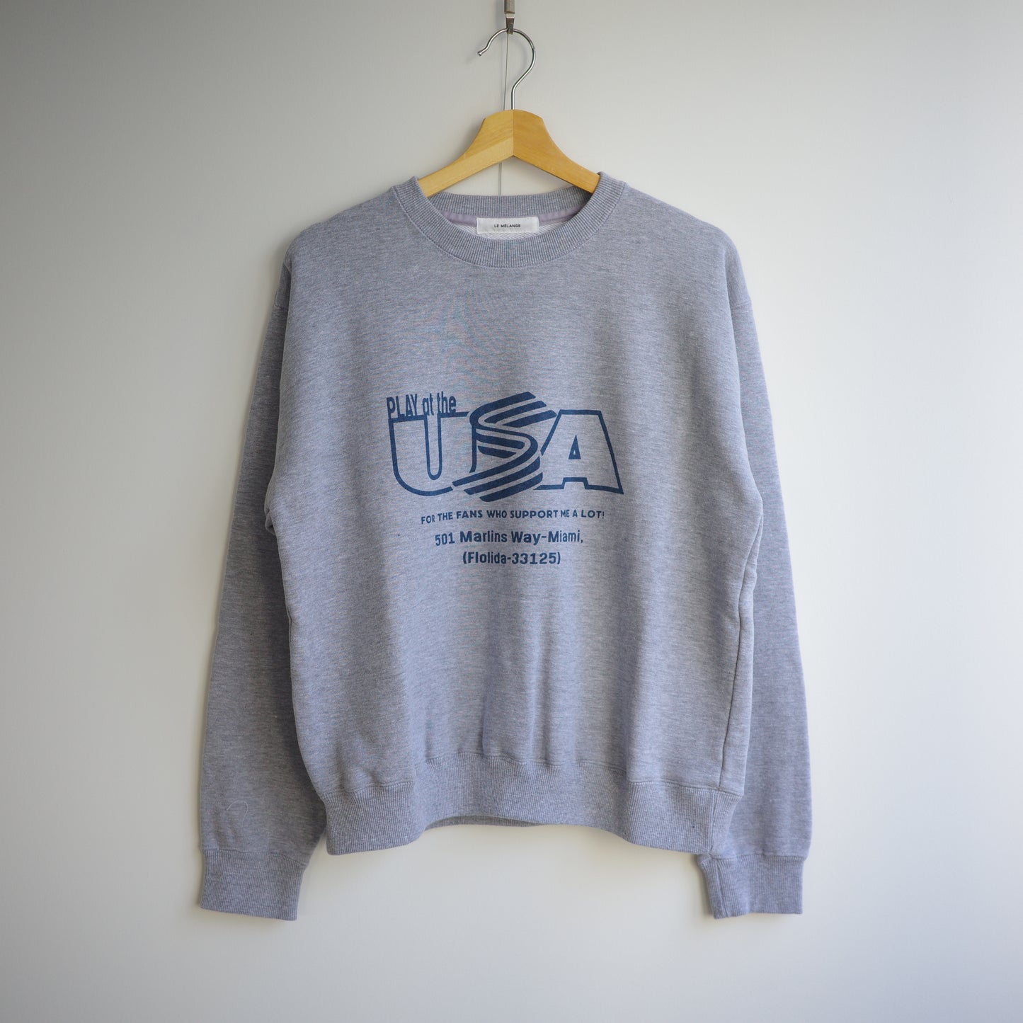 Le merange × JHANKSON "USA" sweat Le merange JHANKSON