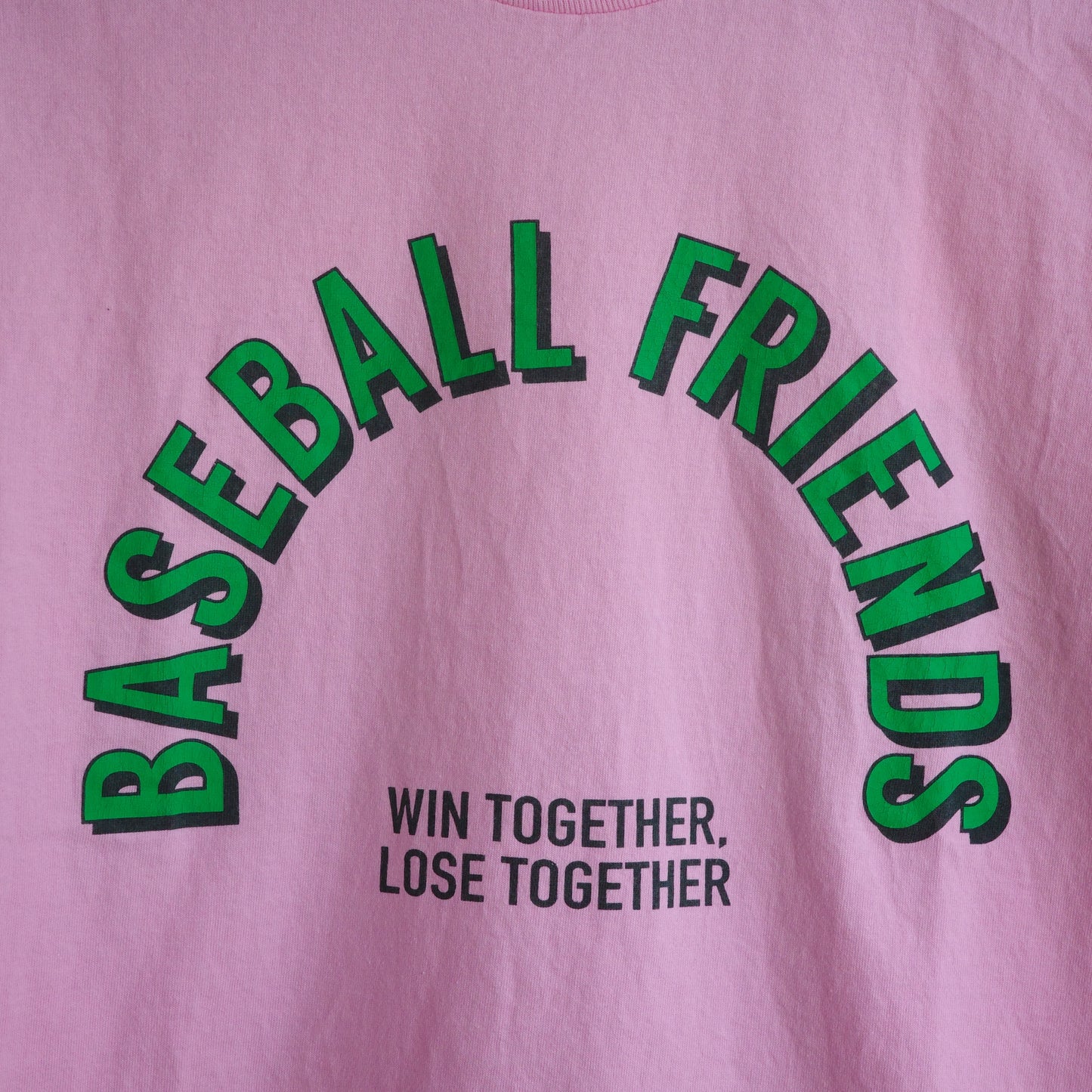 Le melange × JHANKSON "BASEBALL FRIENDS" L/S tee Le melange JHANKSON long T-shirt