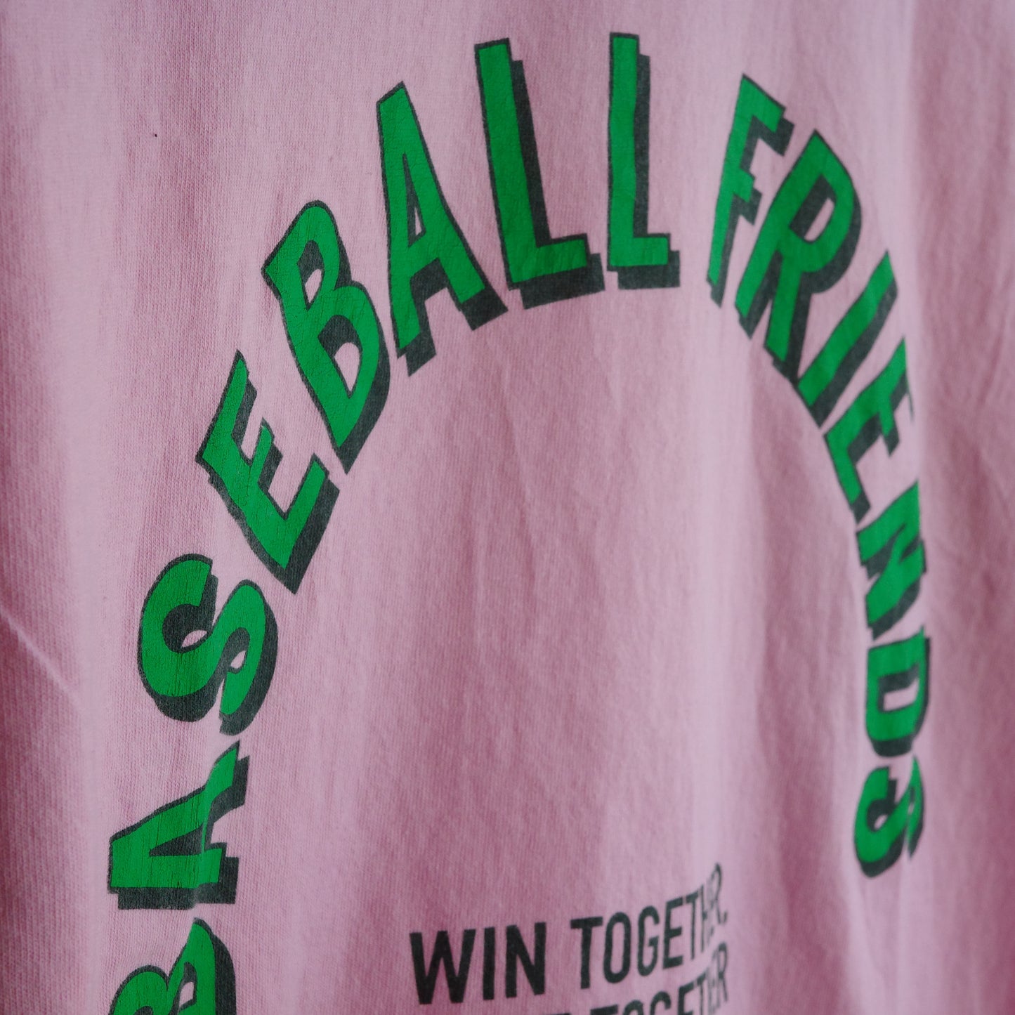 Le melange × JHANKSON "BASEBALL FRIENDS" L/S tee Le melange JHANKSON long T-shirt