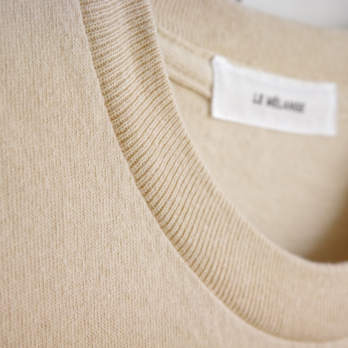 Le melange × JHANKSON "BASEBALL FRIENDS" L/S tee Le melange JHANKSON long T-shirt