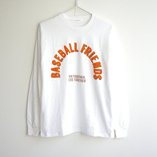 Le melange × JHANKSON "BASEBALL FRIENDS" L/S tee Le melange JHANKSON long T-shirt