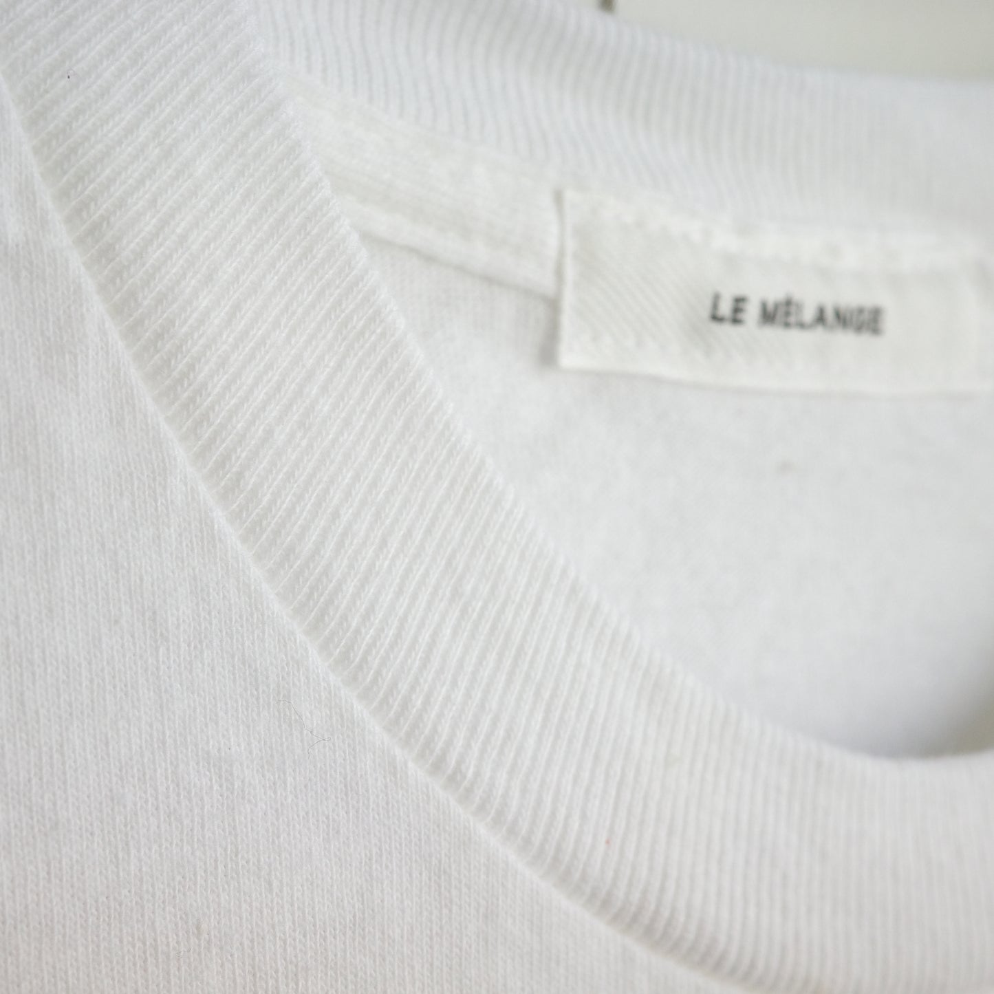 Le melange × JHANKSON "BASEBALL FRIENDS" L/S tee Le melange JHANKSON long T-shirt