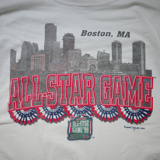 【used】99' MLB ALLSTAR GAME tee Majestic メジャーリーグ オールスター 野球 baseball