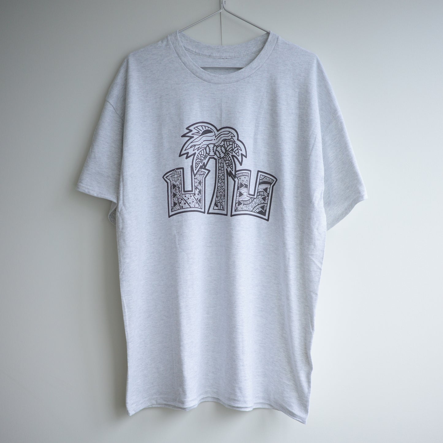 ULUNOA ウルノア " ulu baseball " × ANORAKCLUB cotton tee ulubaseball アノラッククラブ