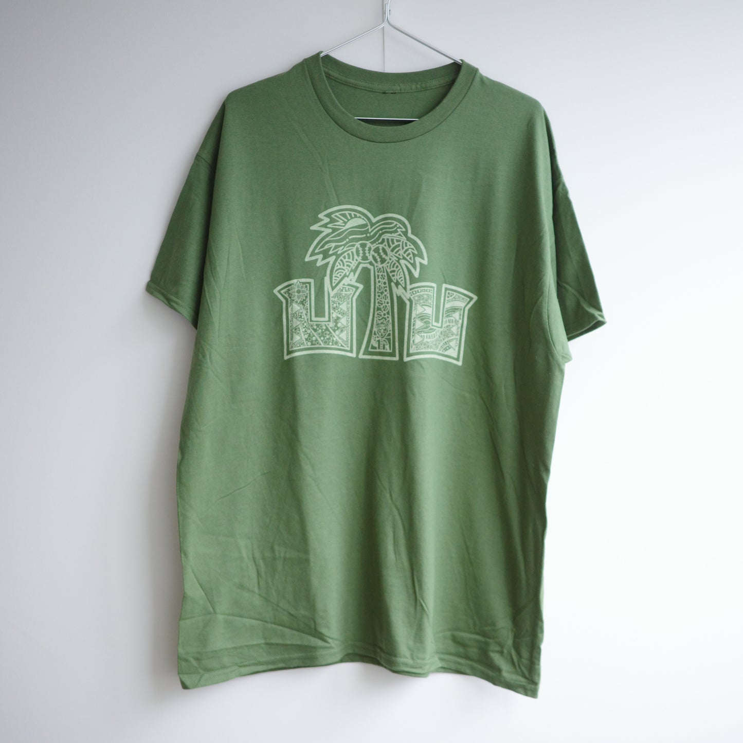 ULUNOA ウルノア " ulu baseball " × ANORAKCLUB cotton tee ulubaseball アノラッククラブ