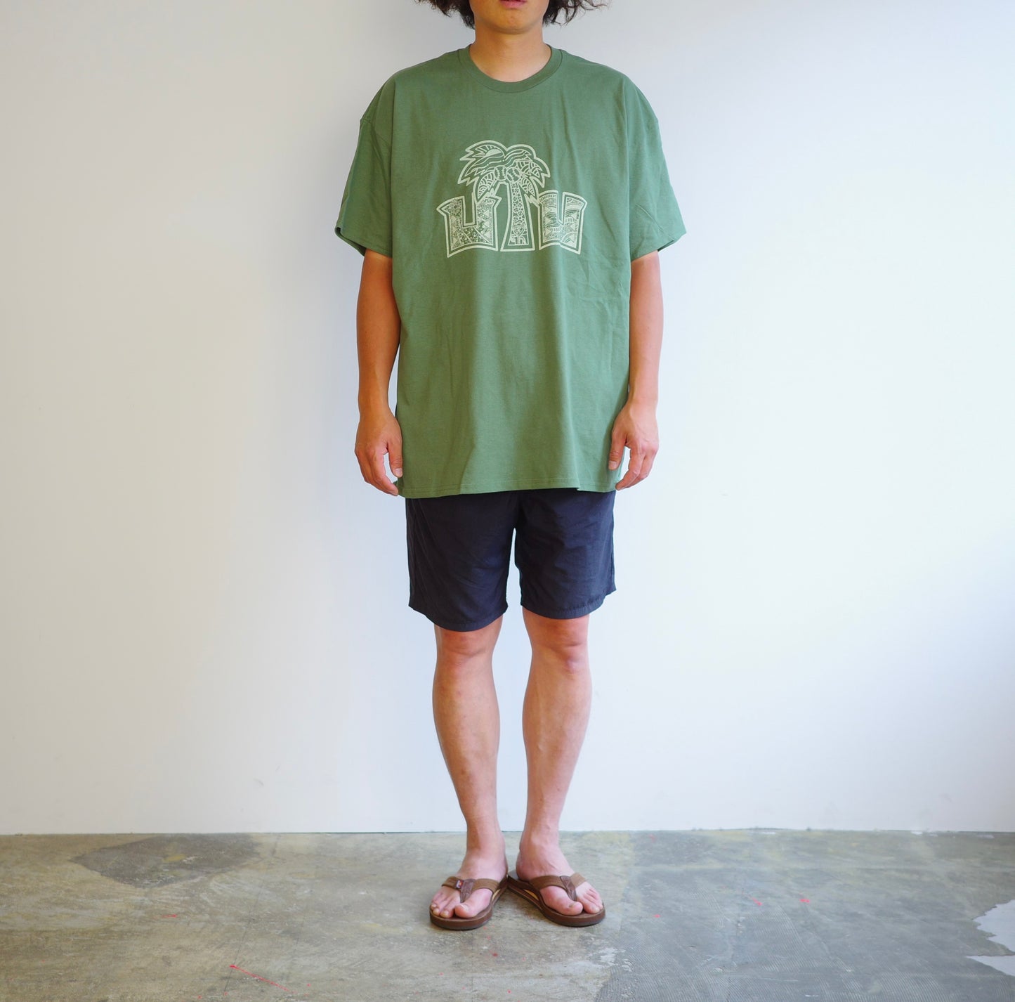 ULUNOA ウルノア " ulu baseball " × ANORAKCLUB cotton tee ulubaseball アノラッククラブ