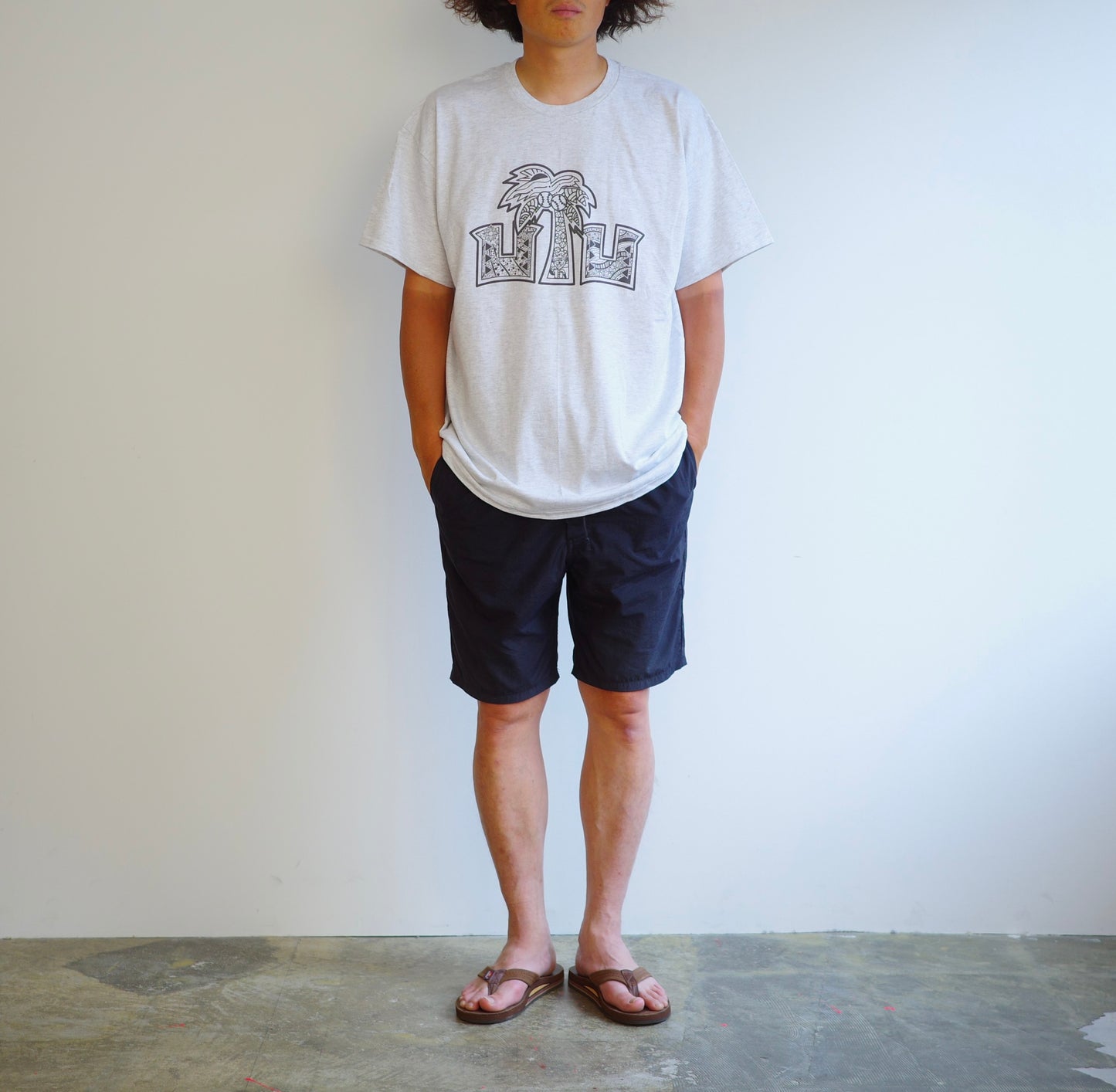 ULUNOA ウルノア " ulu baseball " × ANORAKCLUB cotton tee ulubaseball アノラッククラブ