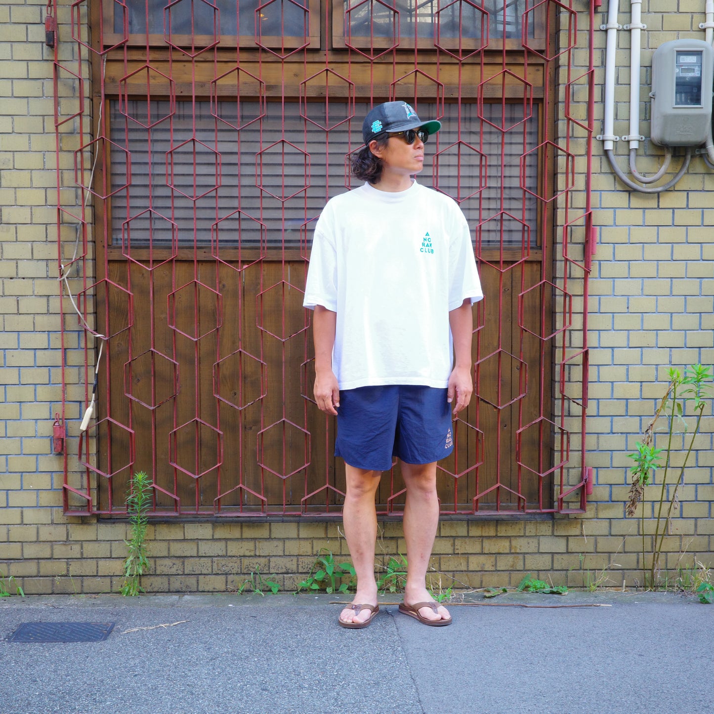 ANORAKCLUB アノラッククラブ NYLON SHORTS ショーツ 半パン