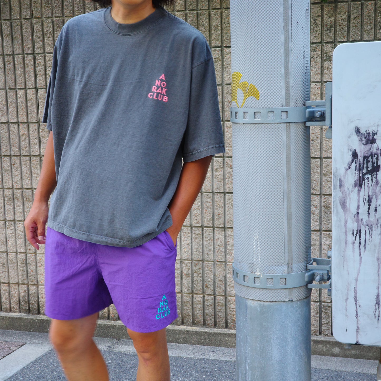 ANORAKCLUB アノラッククラブ NYLON SHORTS ショーツ 半パン