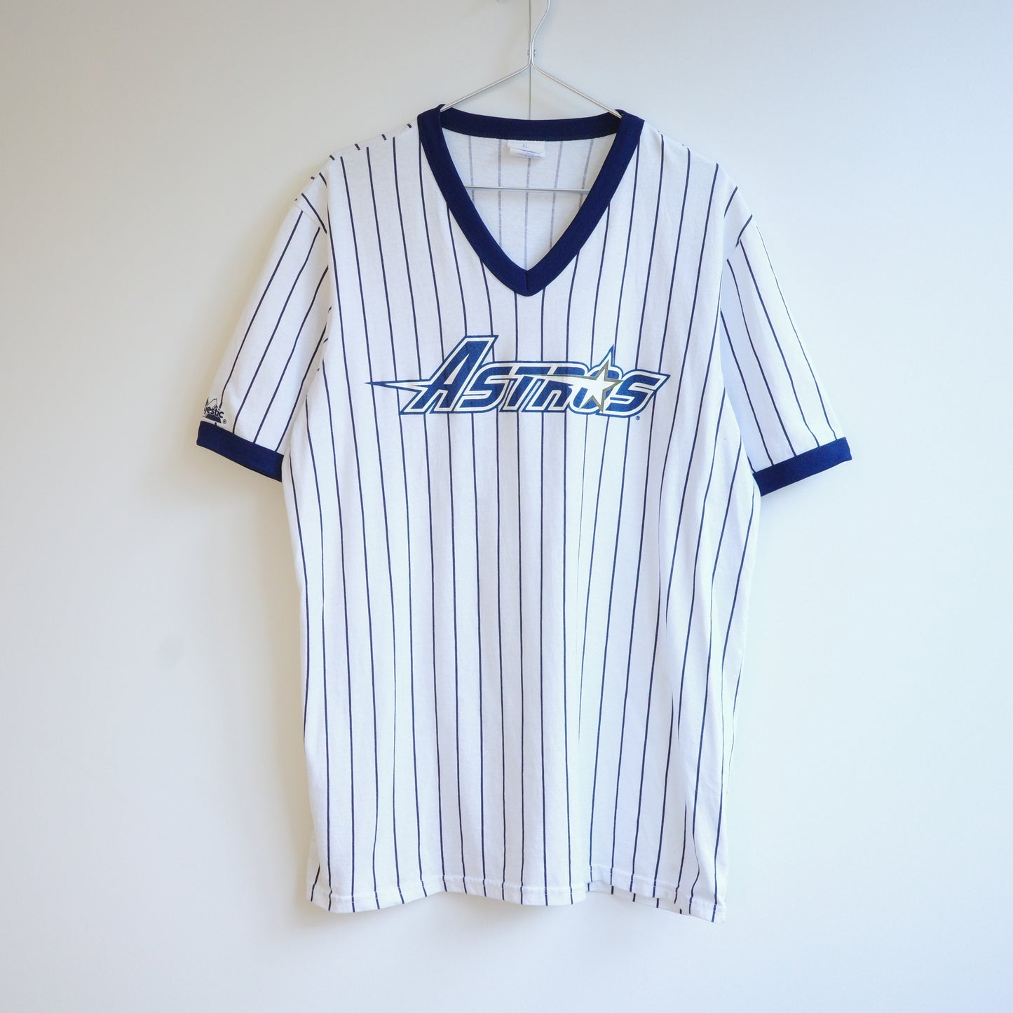 【used】Majestic マジェスティック Houston Astros アストズ リンガー tee 野球 baseball